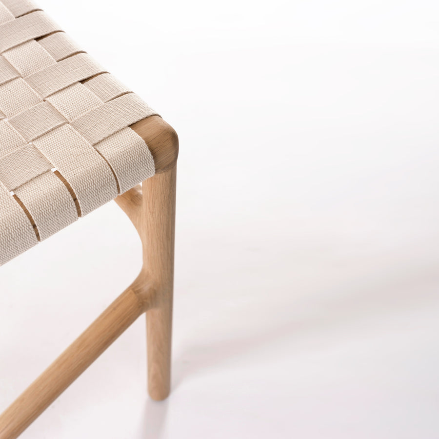 Gazzda Fawn Chair in solid Oak, detail | Spencer Interiors