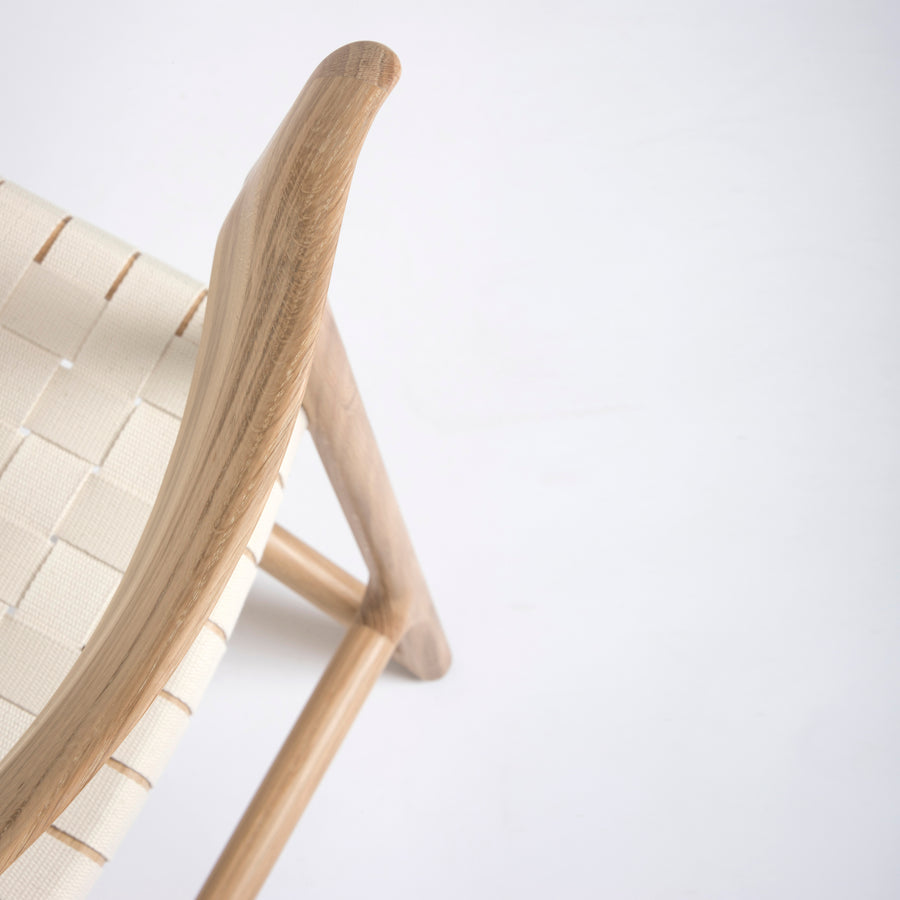 Gazzda Fawn Chair in solid Oak, detail | Spencer Interiors