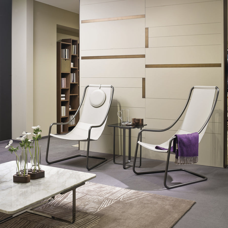 4Mariani Nancy Armchair in saddle leather, ambient