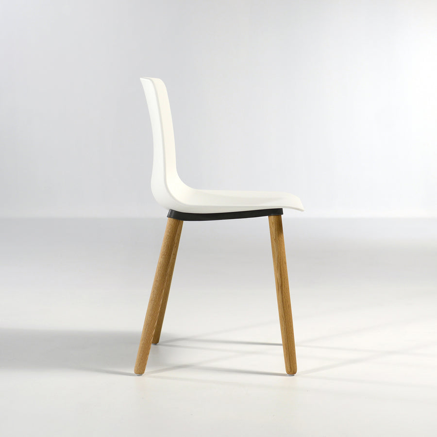 Inclass Varya Wooden Legs Chair, profile - Made in Spain, © Spencer Interiors Inc.