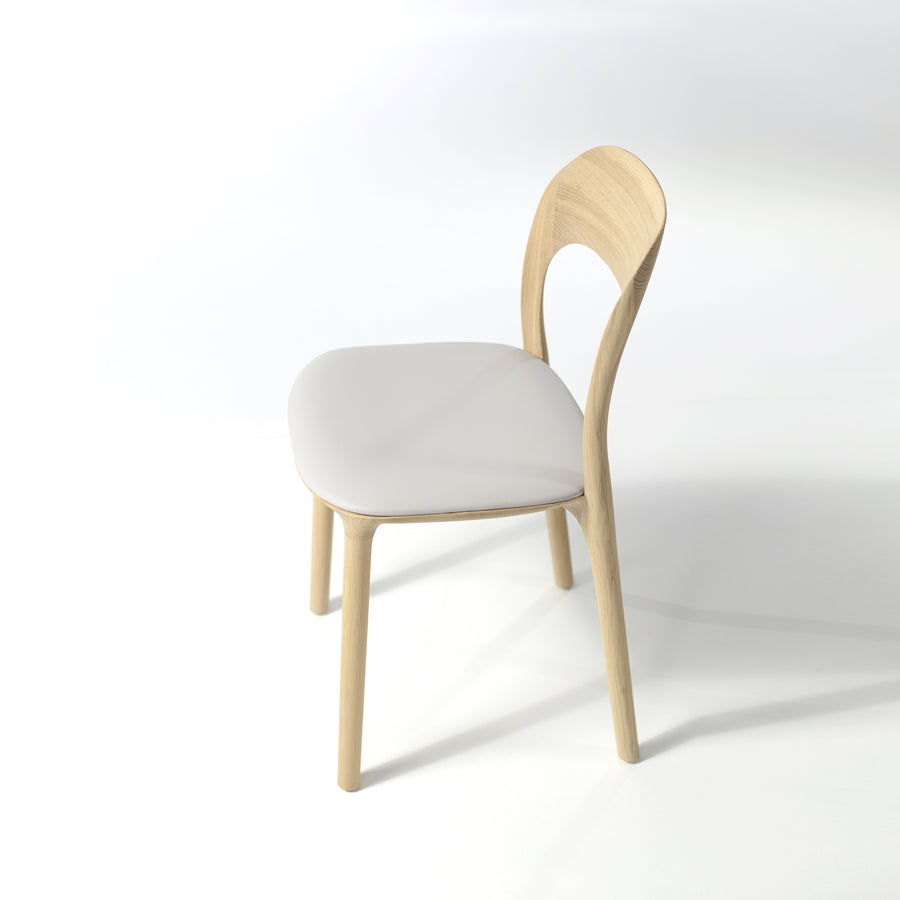 MS&Wood Elle Chair in solid Oak, top | © Spencer Interiors