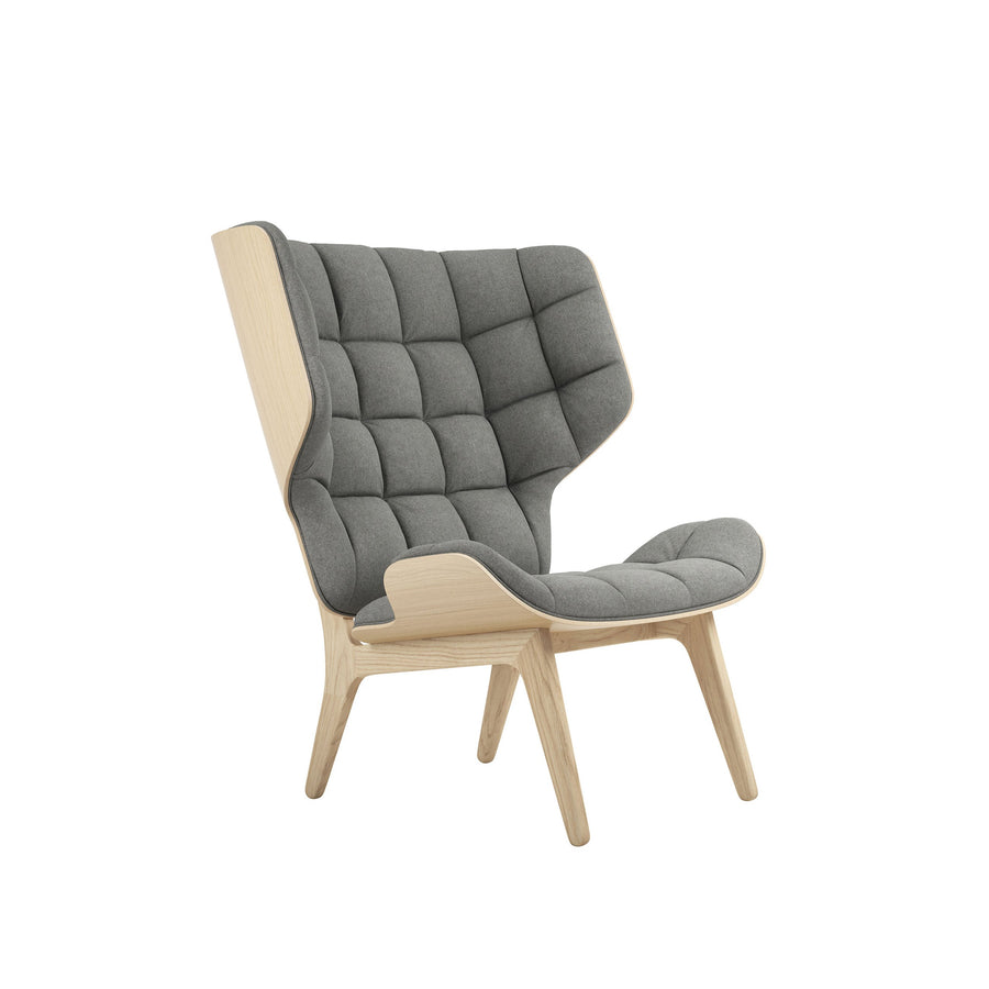 Norr11 Denmark, Mammoth Chair, Natural Oak, Light Grey Wool | Spencer Interiors