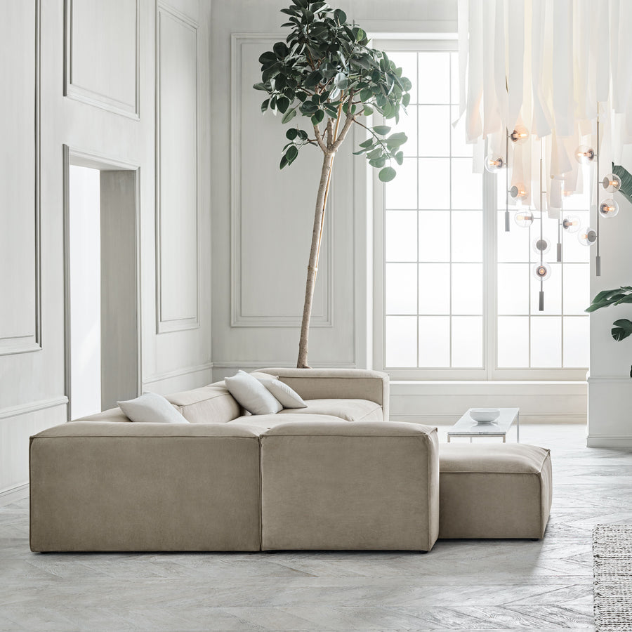 BOLIA Cosima Sectional in Linea Velvet, ambient, cropped