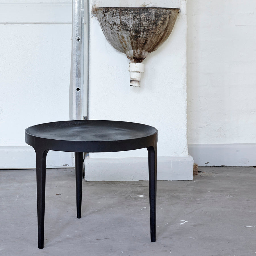 Norr11 Denmark, Ghost Table in Cast Aluminum, ambient industrial | Spencer Interiors