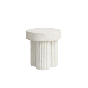 Norr11 Gear Side Table in Chalk | Spencer Interiors
