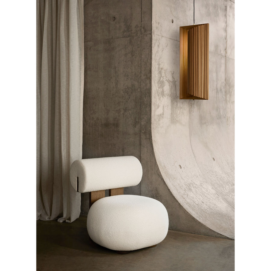 NORR11 Hippo Lounge Chair in Barnum Boucle, ambient 2