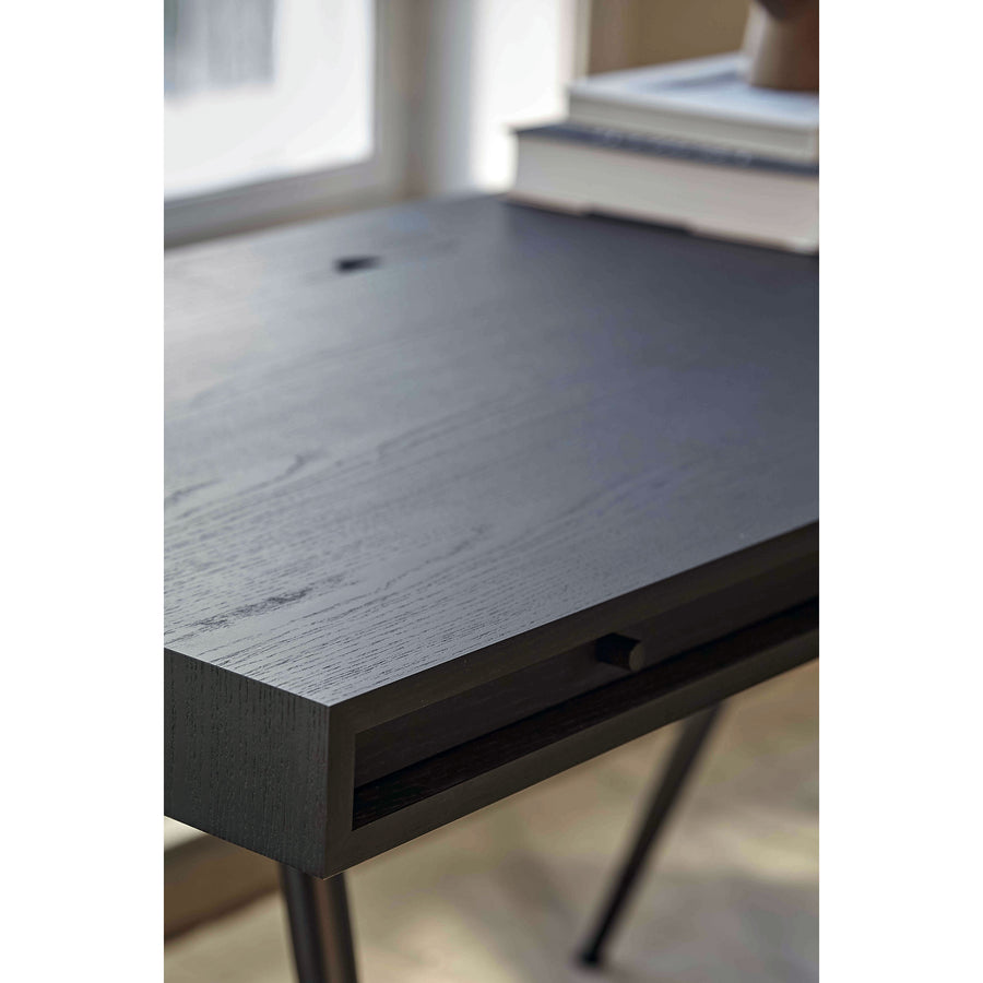 Norr11 Denmark, The Retro Cool JFK Desk , Black Ash drawer | Spencer Interiors