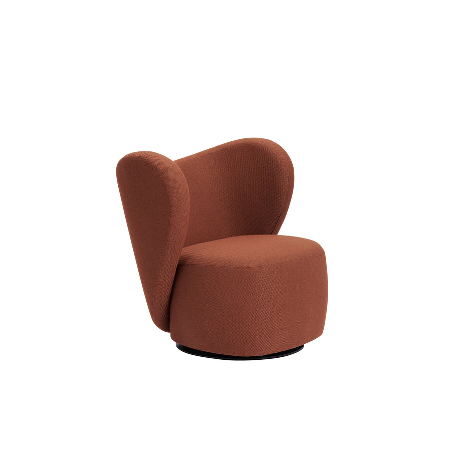 Norr11 Denmark, The Little Big Swivel Chair, front turned | Spencer Interiors