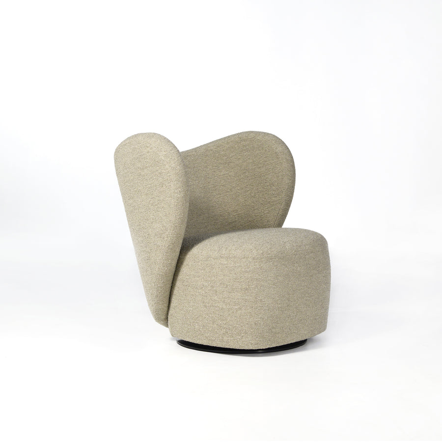 NORR11 Little Big Chair in Barnum 3, Profile turned, ©Spencer Interiors Inc.