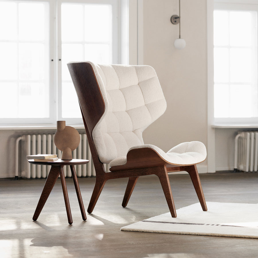 NORR11 Mammoth Armchair, Fin Side Table ambient