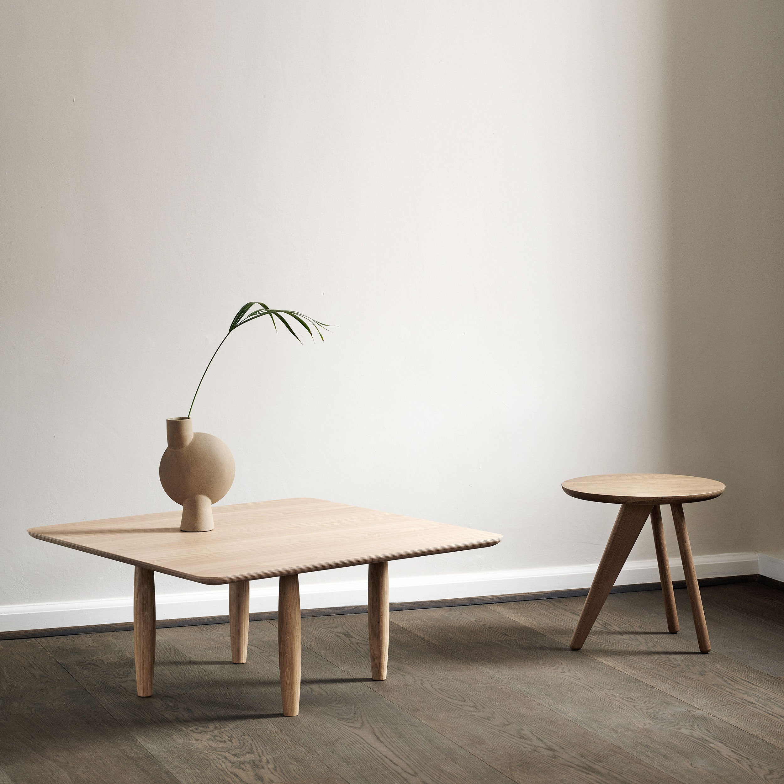Norr11 Denmark, Fin Side Table in solid Oak | Spencer Interiors