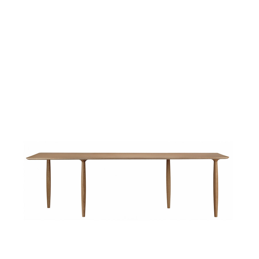 Norr11 Denmark, Oku Modern Dining Table in Smoked Oak | Spencer Interiors