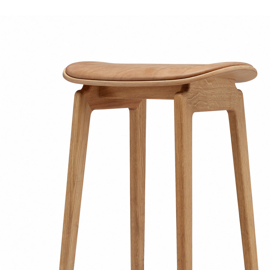 Norr11 NY11 Stool in Smoked Oak, detail | Spencer Interiors