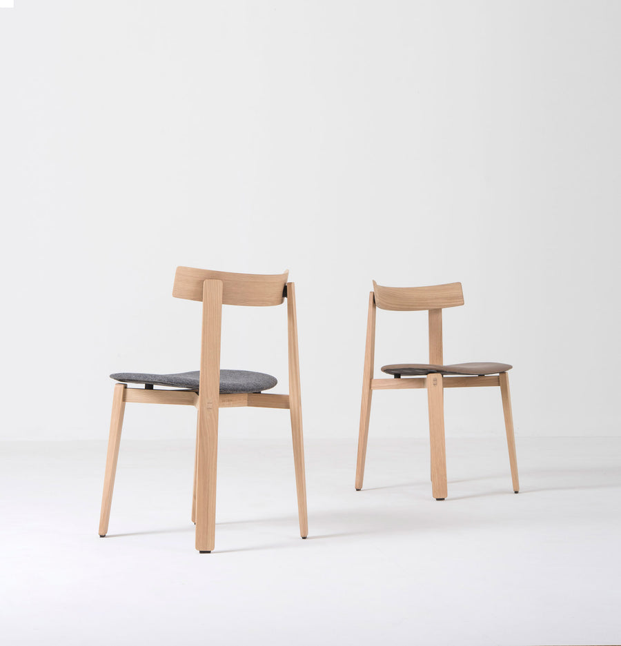 Gazzda Nora Chairs in solid Oak