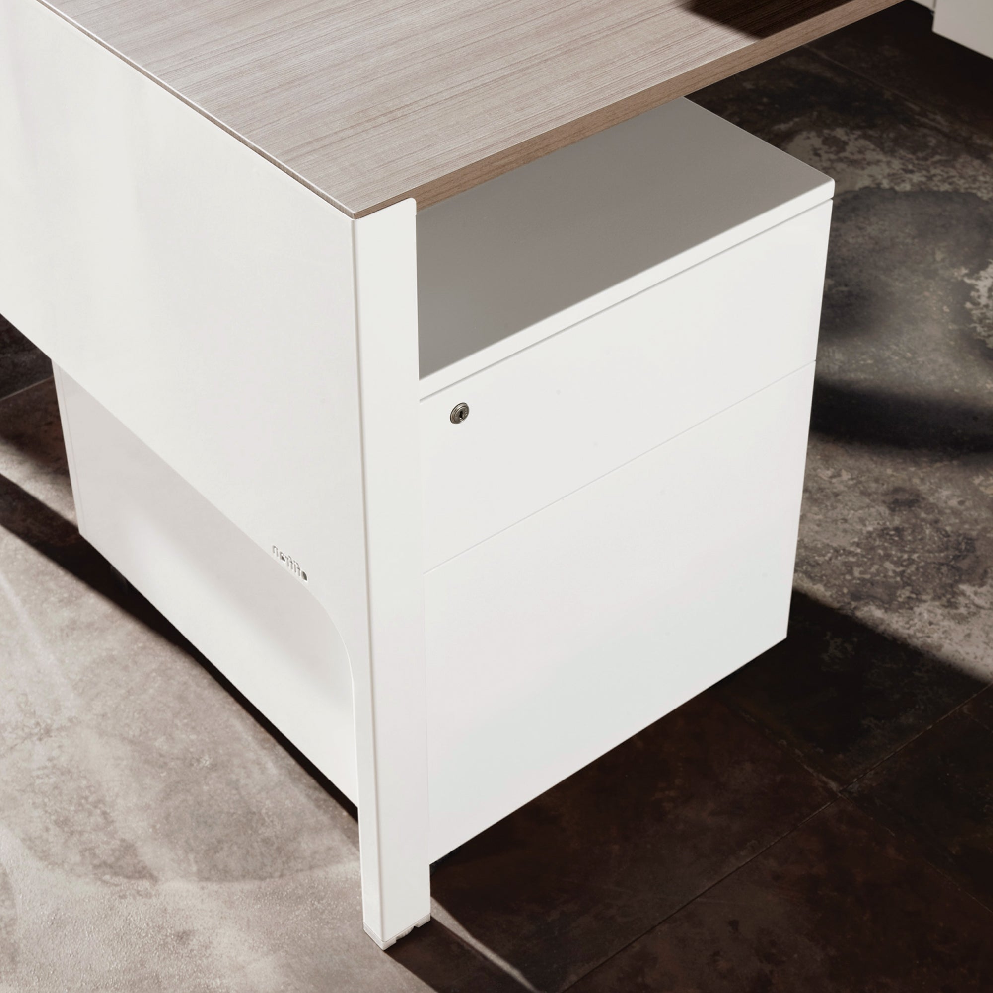 Ofifran, 2 Drawer Office Cabinet With Wheels – Spencer Interiors