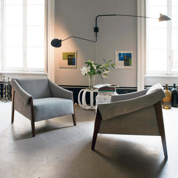 PORADA Ara Armchairs in Walnut