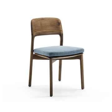 Porada Emma Chair in solid Walnut, made in Italy