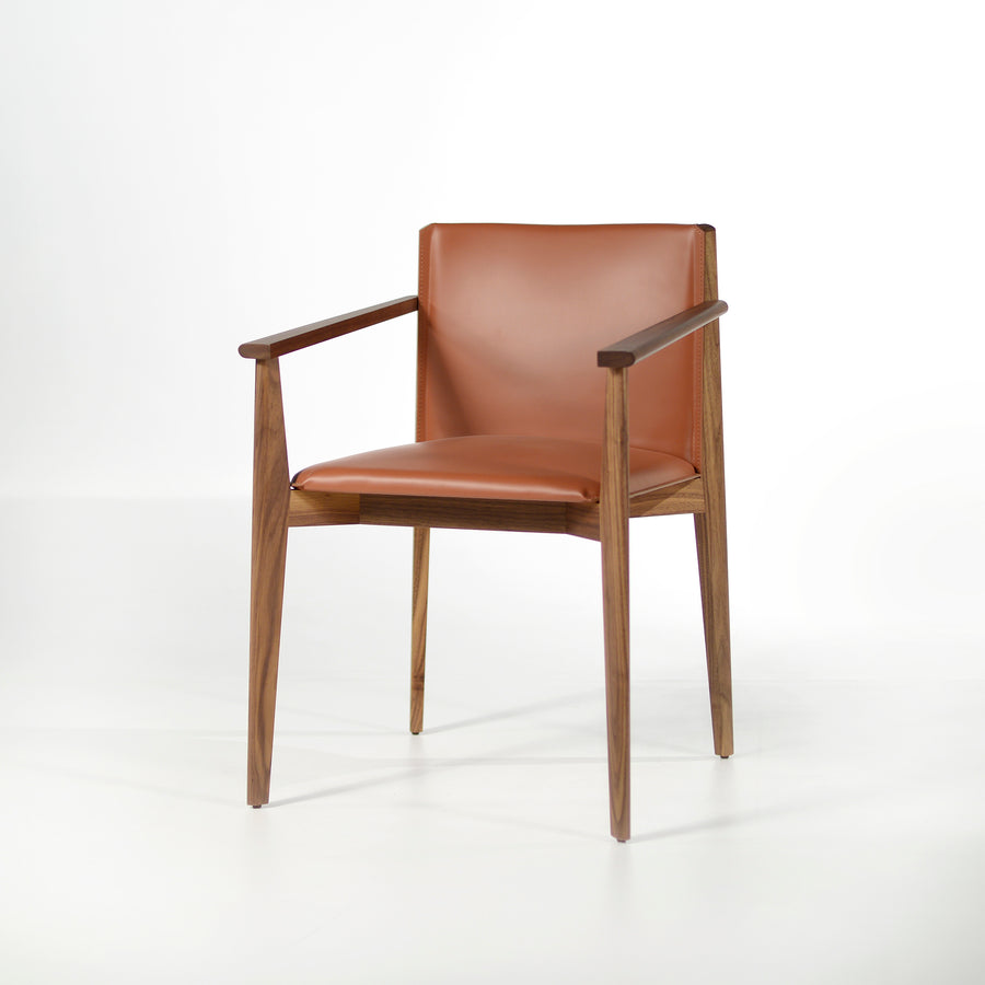 Porada Ionis Armchair,front turned,  © Spencer Interiors