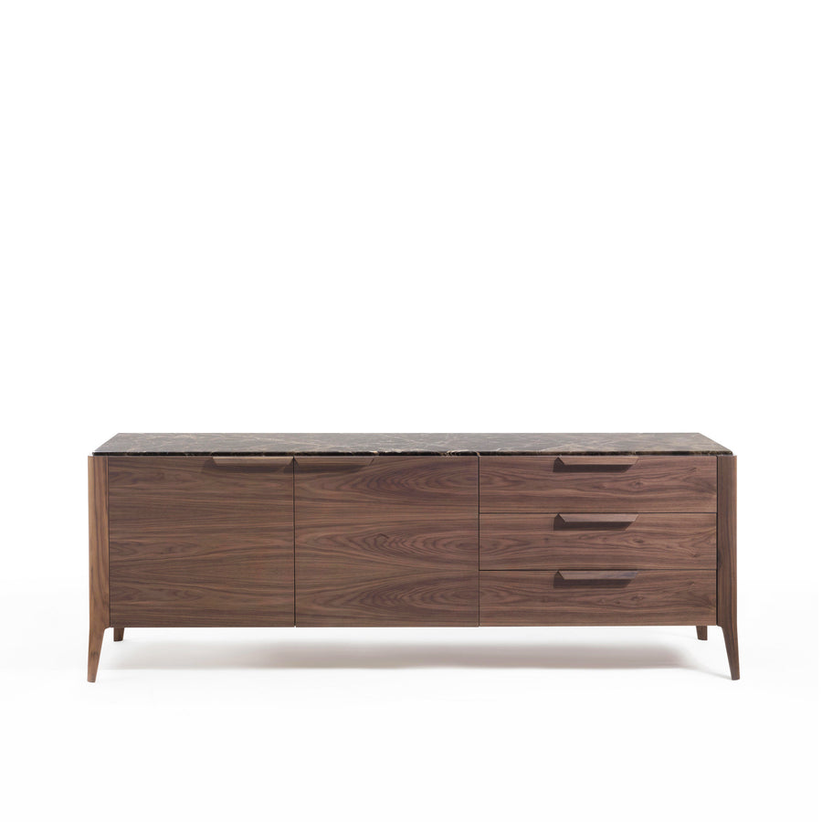 Porada Atlante 3 Sideboard, Walnut