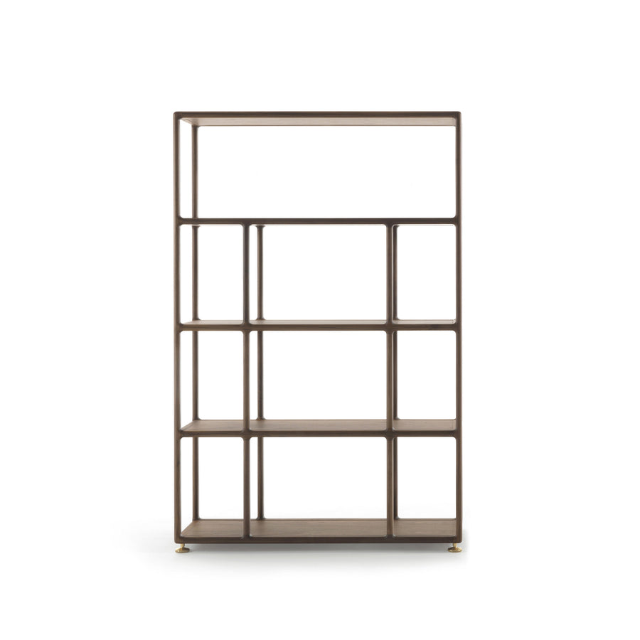 PORADA Biblo Bookcase in Walnut