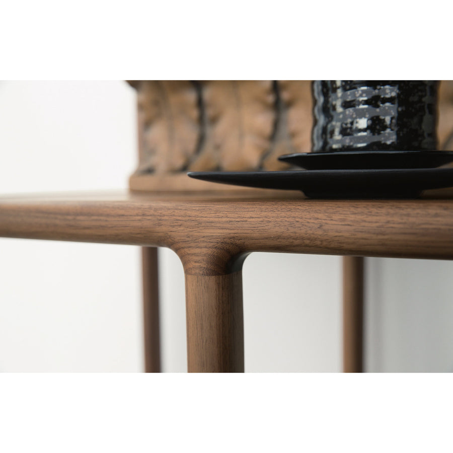 PORADA Biblo Bookcase in Walnut, frame detail