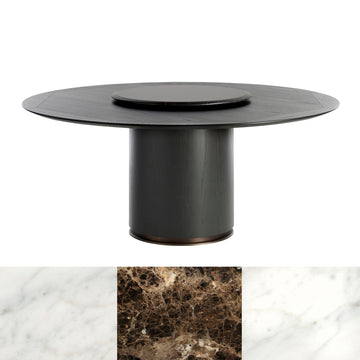 Potocco Lazy Susan in Marble - made in Italy | Spencer Interiors