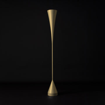 Tato Italia, De-Lux A8 Floor Lamp, Gold finish