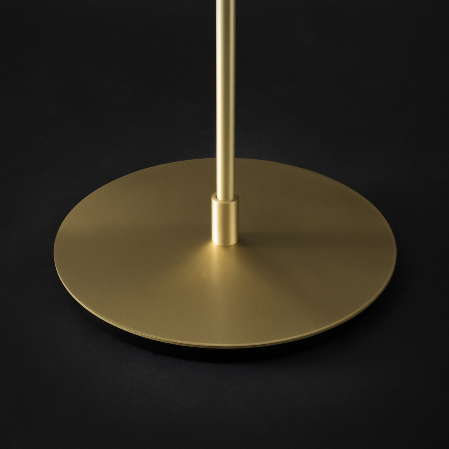 Tato Italia, Biba Floor Lamp Satin Brass detail - dreamed and made in Italy