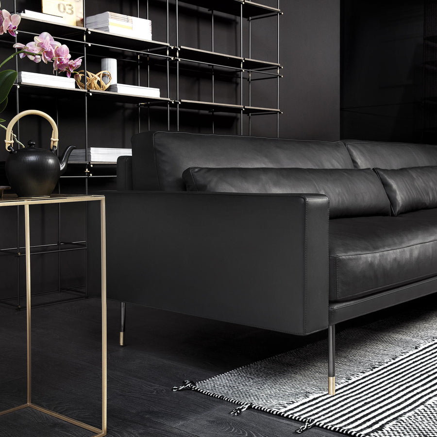 VIbieffe 110 Modern Sofa - arm detail, Made in Italy - Spencer Interiors