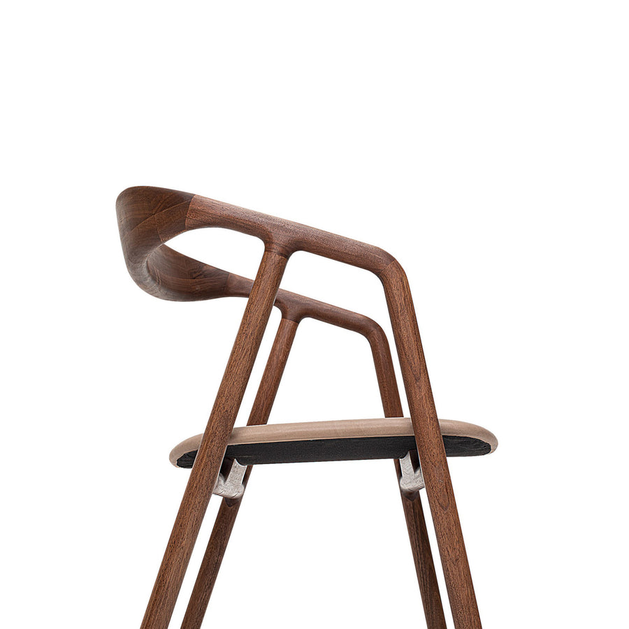 WOAK-Bled Chair Walnut, bottom