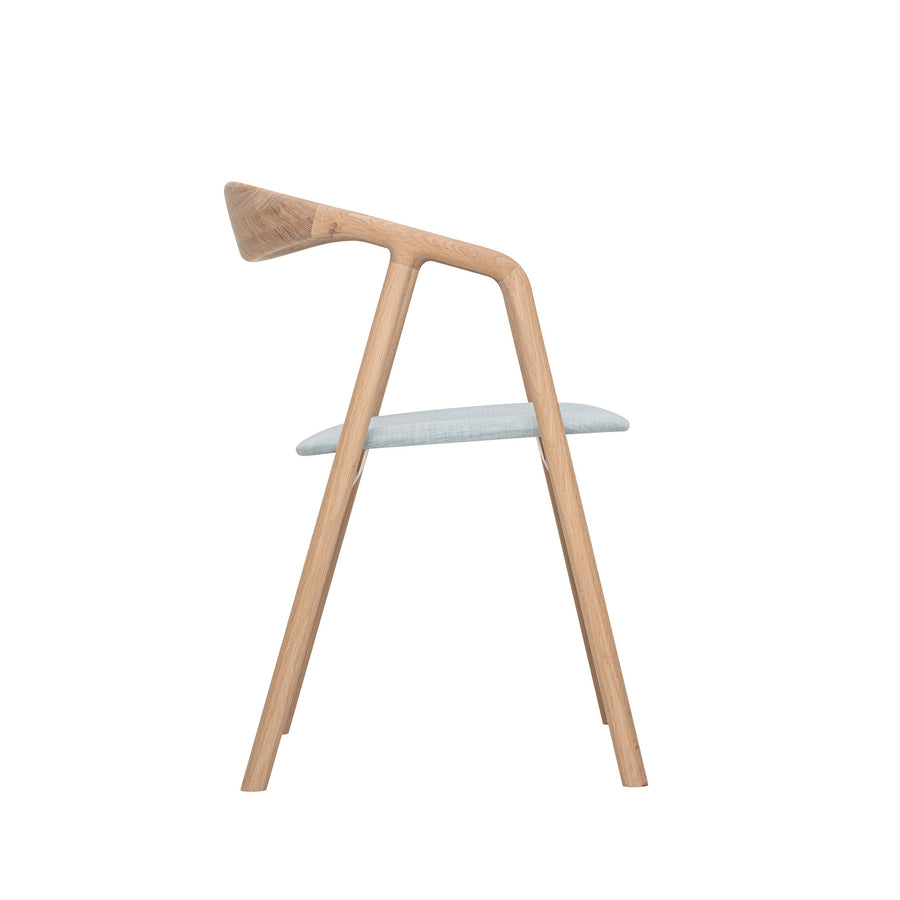 WOAK-Bled Chair White Oak, profile