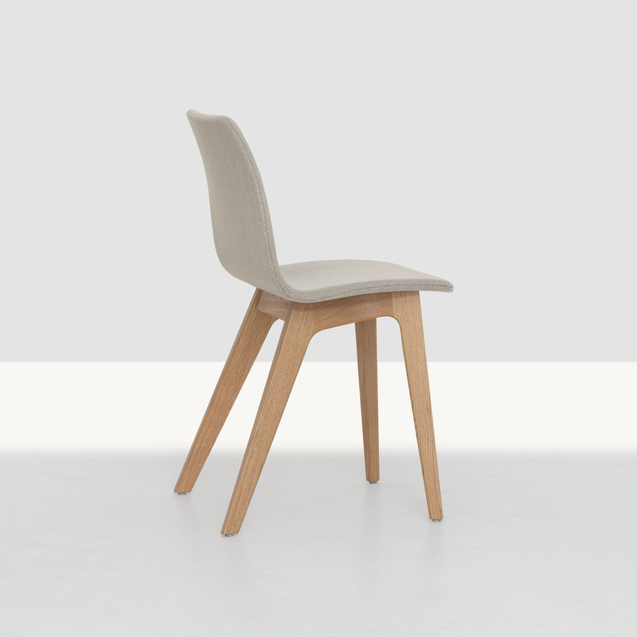 Zeitraum Morph Chair Fully Upholstered Oak, semi profile