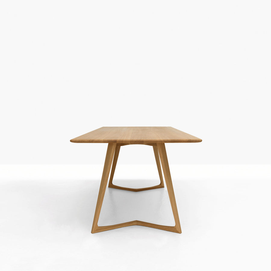 Zeitraum Twist Dining Table in Solid Oak