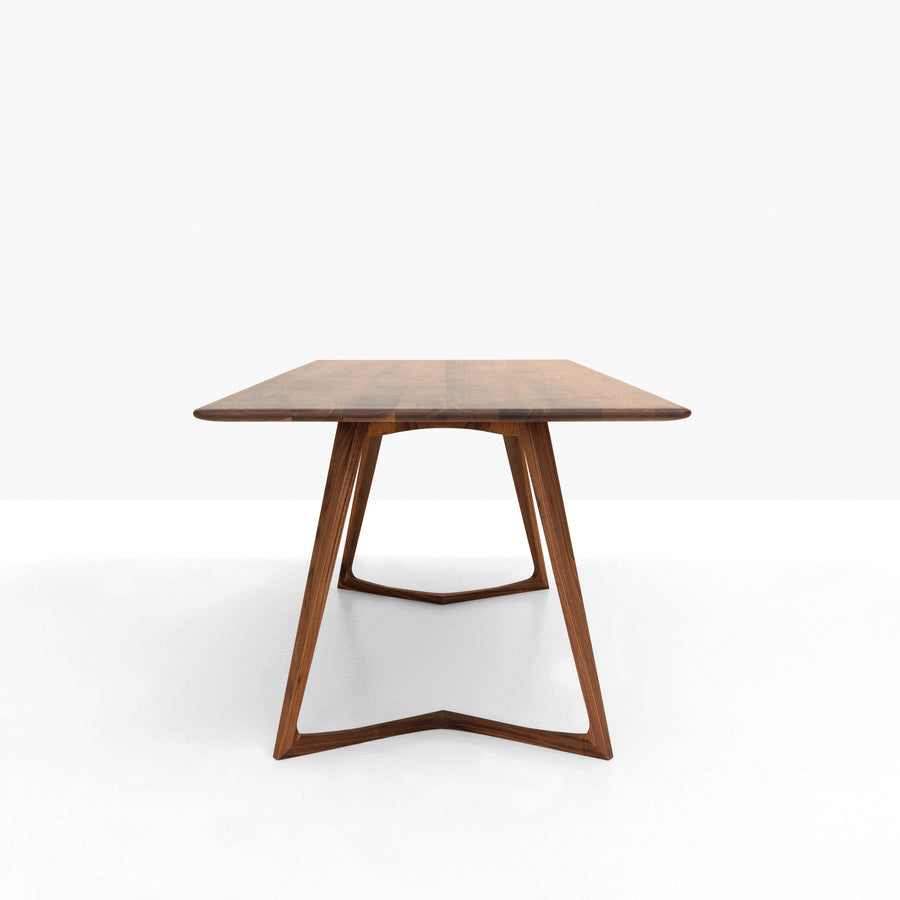 Zeitraum Twist Dining Table in Solid Walnut