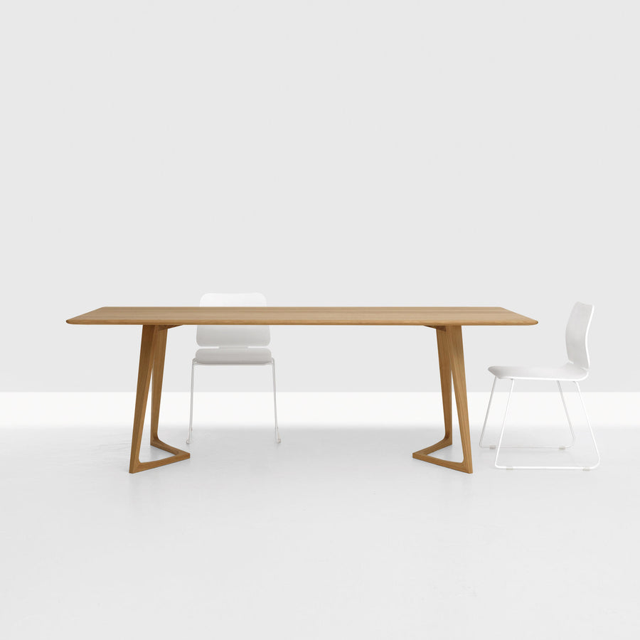 Zeitraum Twist Dining Table in Solid Oak, 2