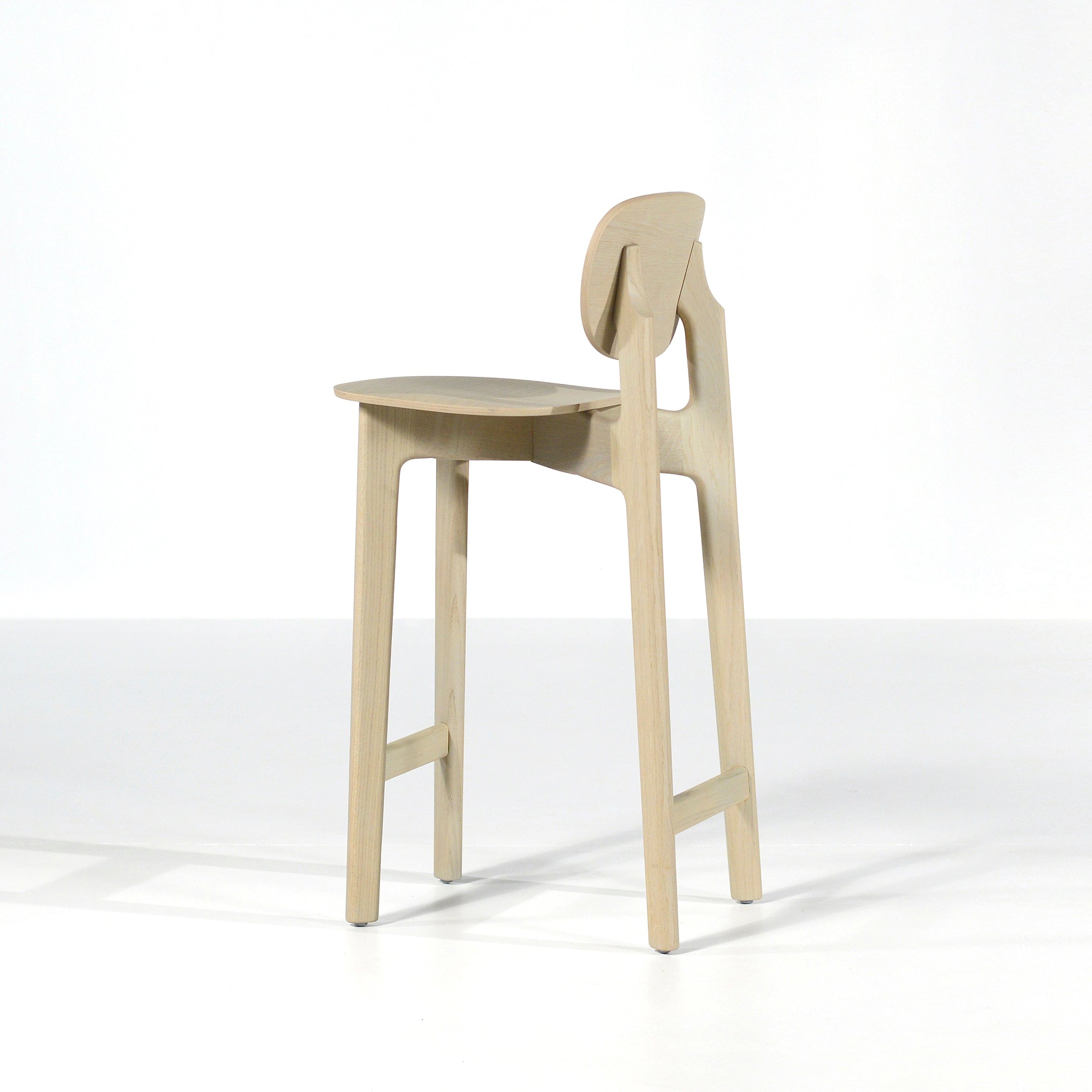 Zeitraum Zenso Stool, Wood – Spencer Interiors