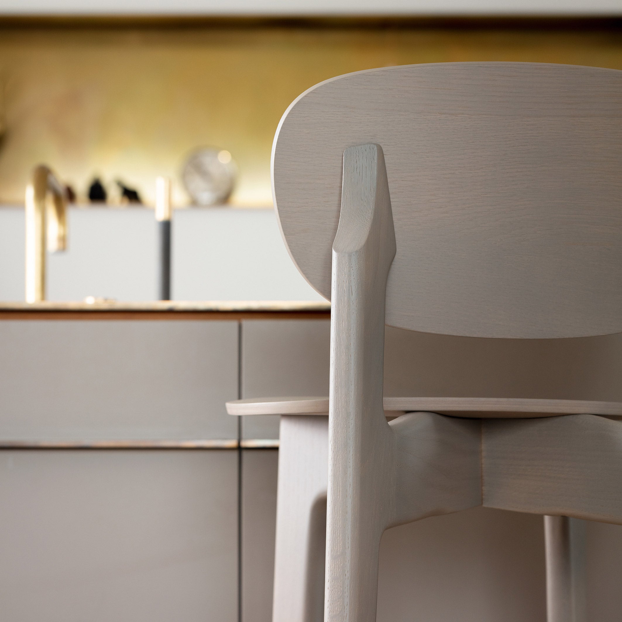 Zeitraum Zenso Stool, Wood – Spencer Interiors